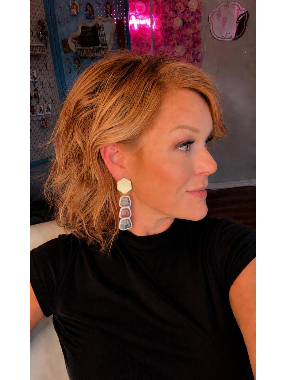 Strandskatt Seafoam Statement Earrings